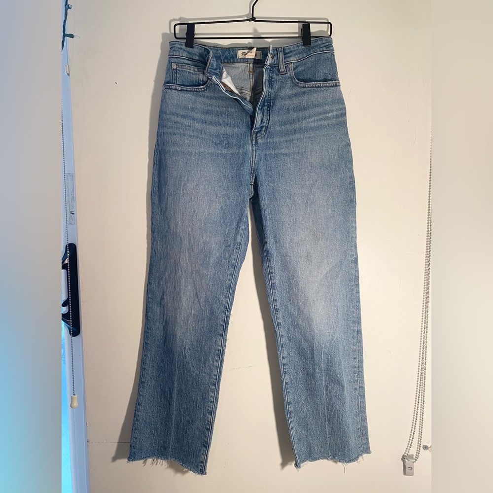 Madewell Curvy 90’s Straight Jean